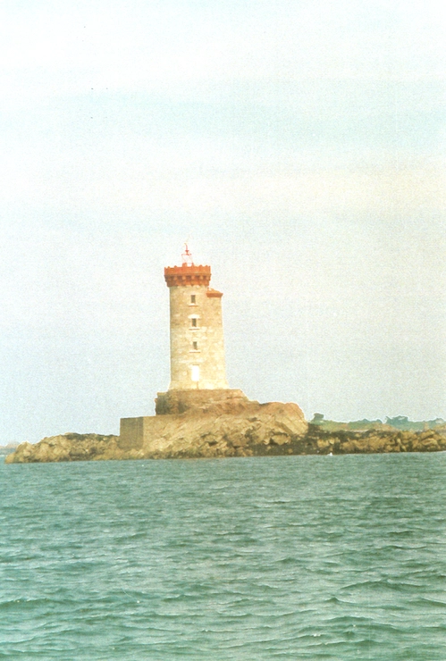 La Croix lighthouse south-west of the Île de Bréhat