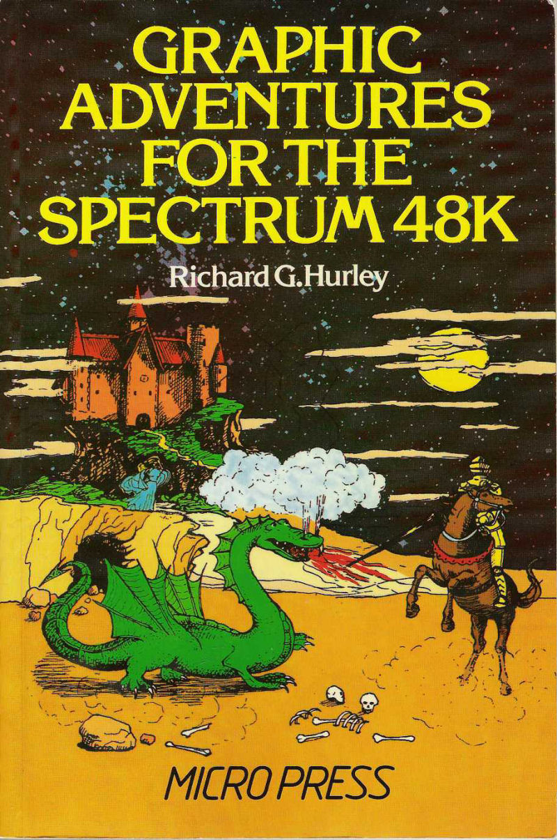 Book cover for 'Graphic Adventures for the Spectrum 48K'